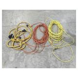 Three extension cords been repaired