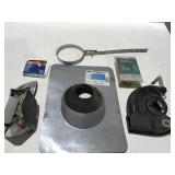 Galvanized vent, flashing sanding, items, dimmer
