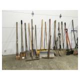 Large lot of out door handtools