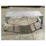 Werner aluminum folding platform