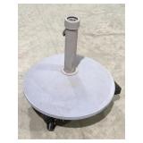 Heavy umbrella holder Rolling cart, not included
