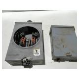 2 electrical boxes used