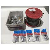 Stainless steel cable 1/4" & ferrule stop sets