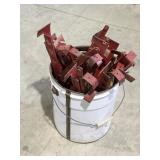 5 gallon bucket of roof jacks