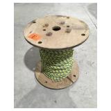 Partial roll of nylon rope