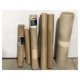 Rolls of contractors paper