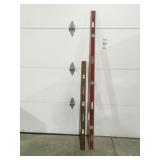 6 foot and 4 foot levels