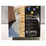 ROPPE self stick vinyl wall base white 4" x ?