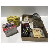 Hardware items, screws, nails, staples, and more