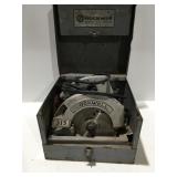 Rockwell 315 circular saw and case untested