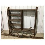 Metal scaffolding six pieces