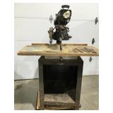 Craftsman 10 inch radial arm saw works cart not