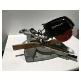 Itachi 8 1/2 inch slide compound miter saw not