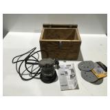 Porter cable model, 333 random orbit sander w/box
