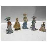Small lady figurines