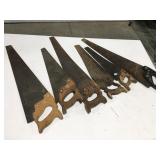 Vintage hand saws