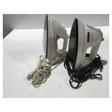 2 Electric irons