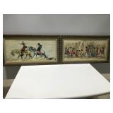 2 wall hanging pictures 37ï¿½ x 20ï¿½