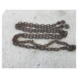 Log chain 14 feet approximately