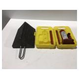 4 ton hydraulic jack and wheel chock