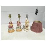 Vintage Pottery Lamps
