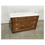Antique Marble Top Dresser