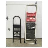 2 step ladders, one Cosco