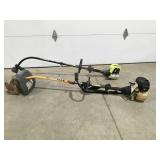 2 Ryobi cultivator and grass trimmer untested 4