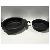 Fluid drain pans