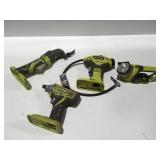 Ryobi 18 V tools no batteries or charger