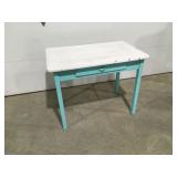 Vintage Metal Top Table