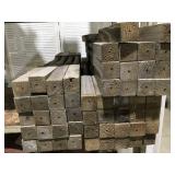 54 treated wood spindles