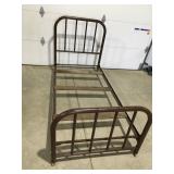 metal bed frame single 37 3/4ï¿½ wide