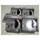 4 inch LED ultra, low glare, recessed, trim
