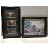 2 Wall hanging pictures