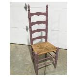Chair with twine seat