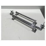3 towel bars used