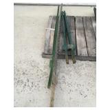 Assorted size metal fence post 1 5ï¿½&1 6ï¿½ & 8 3ï¿½