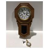 Winding wall clock made in Korea