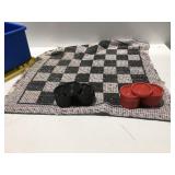 Large checkers set