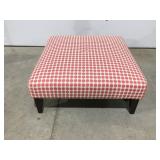Large ottoman 38" x 38" Has a loose leg
