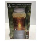Members mark glass beverage dispenser 2 gallon