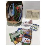 Holiday gift bags & books