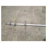 Corner, shower, shelves, missing top