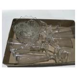 Clear, glass items, stemware, and more