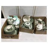 Colonial homestead by Royal dishes,cups, and more