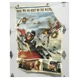 Vintage poster 40" x 55" approximate
