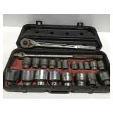 Craftsman 3/4" drive ratchet with miscellaneous