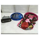 Pioneer car stereo, steering wheel covers and