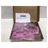 23 piece , pink interior, decorations, 2018